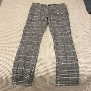 Plaid pants from Penguin.